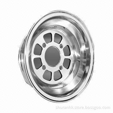 Golf Cart Wheel, Made of Aluminum Alloy, with Durable Long Lasting